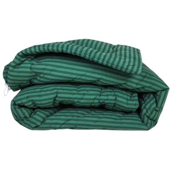 Фото - Ковдра дитяча демісезонна MirSon №131 Сolor Fun Line 17-0612 Stripe Emerald Bamboo 110х140 см +нав 2 шт. (2200010856903)