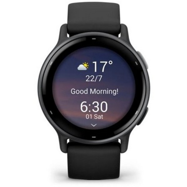 Фото - Смарт-часы Garmin vivoactive 5 Black/Slate (010-02862-10)