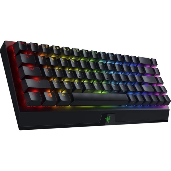 Фото - Клавіатура бездротова ігрова Razer BlackWidow V3 Mini Hyperspeed Green Switch RU (RZ03-03891600-R3R1)