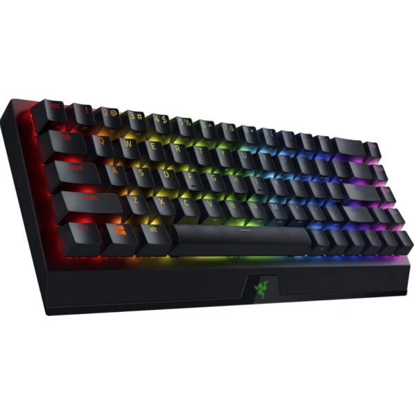 Фото - Клавіатура бездротова ігрова Razer BlackWidow V3 Mini Hyperspeed Green Switch RU (RZ03-03891600-R3R1)