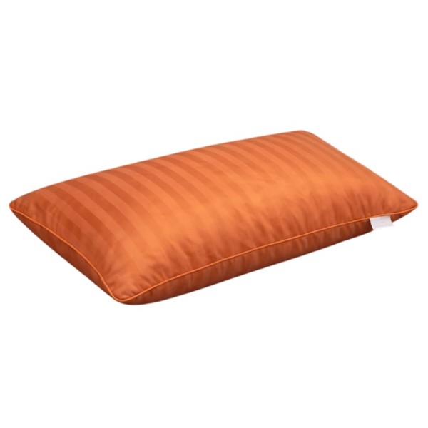 Фото - Подушка ортопедическая MirSon №4014 Satin Stripe 30-0005 Brown Women (2200006422228)