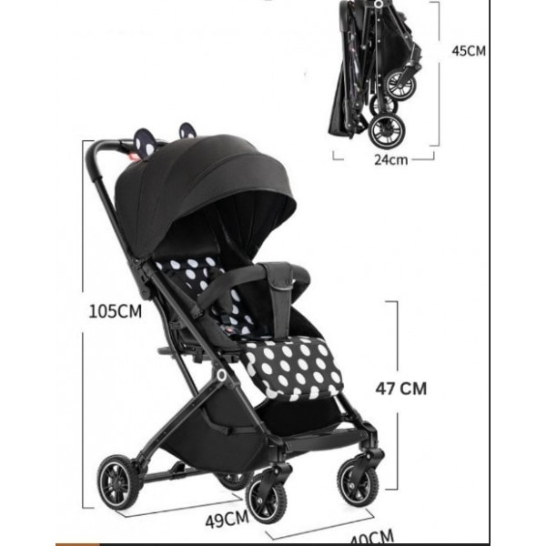 Фото - Коляска прогулянкова Anbeini 606 Mini