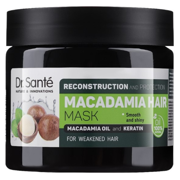 Фото - Маска для волосся Dr. Sante Macadamia Hair 300 мл (4823015932960)