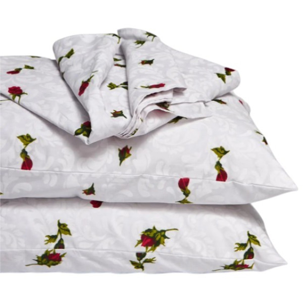 Фото - Комплект постельного белья Moon&Star Бязь Gold Люкс Romantic Rose 180х220 нав. 40х60 см 2 шт. (MS-880000375)