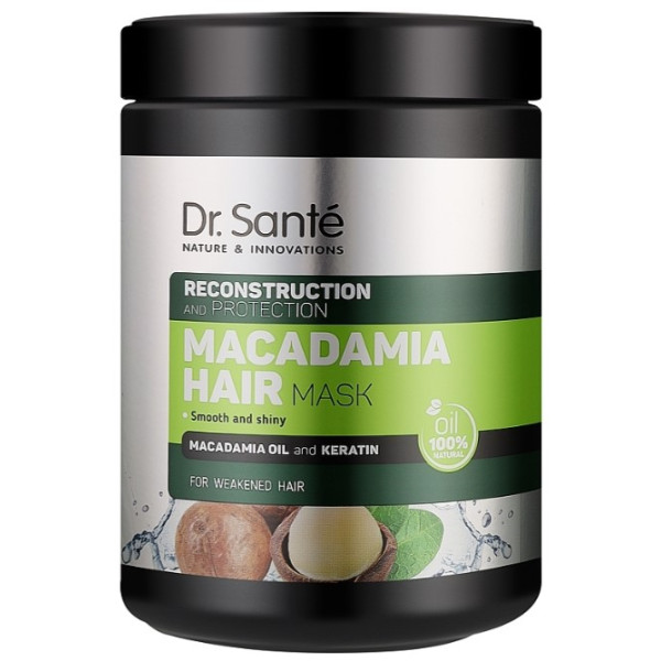 Фото - Маска для волосся Dr. Sante Macadamia Hair 1 л (4823015935329)