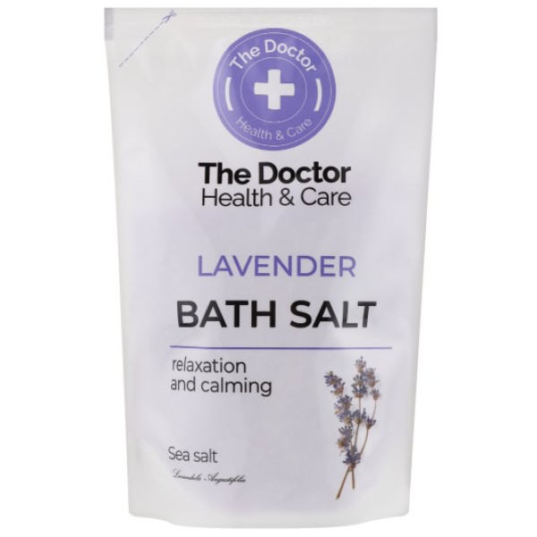 Фото - Сіль для ванни The Doctor Health&Care дой-пак 500 г Лаванда (4823015921728)