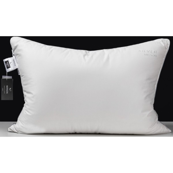 Фото - Подушка стандартная MirSon №1011 Silver Cloud EcoSilk 60х60 см (2200010362695)