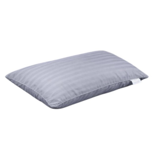 Фото - Подушка ортопедическая MirSon №4075 Satin Stripe 30-0010 Light Gray MEN (2200006422860)