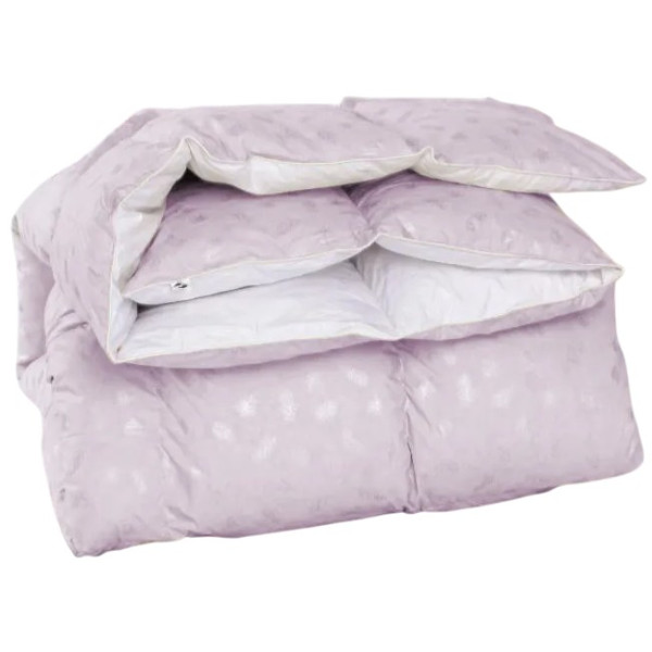 Фото - Ковдра дитяча зима MirSon №1856 Bio-Pink 90% пух 140x205 (2200003014297)