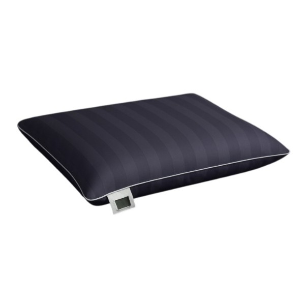 Фото - Подушка ортопедическая MirSon №6047 Noble stripe Graphite Men 59х43х12 (2200003261707)