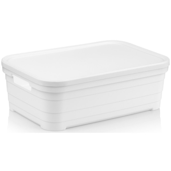 Фото - Корзина для хранения Idea Home Pyramid White с/кр. 36x24x12.5 см (00642 White)