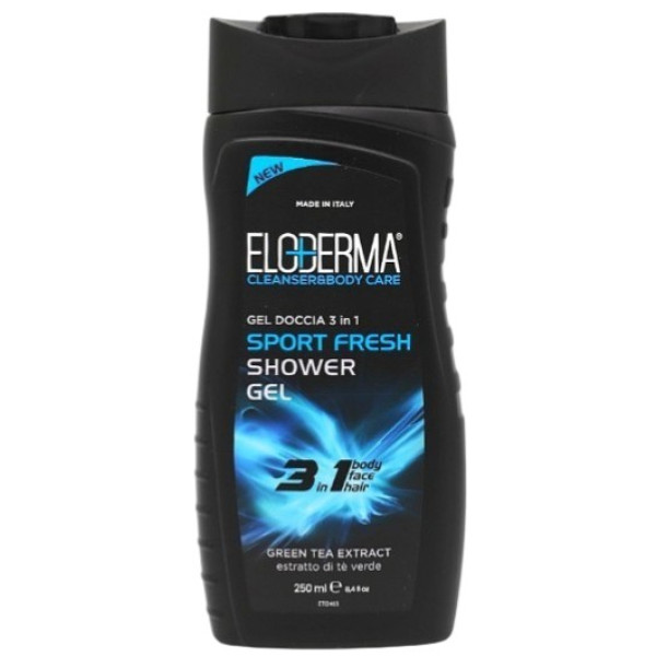 Фото - Гель для душа Eloderma 3в1 Sport Fresh 250 мл (ESGSF250)