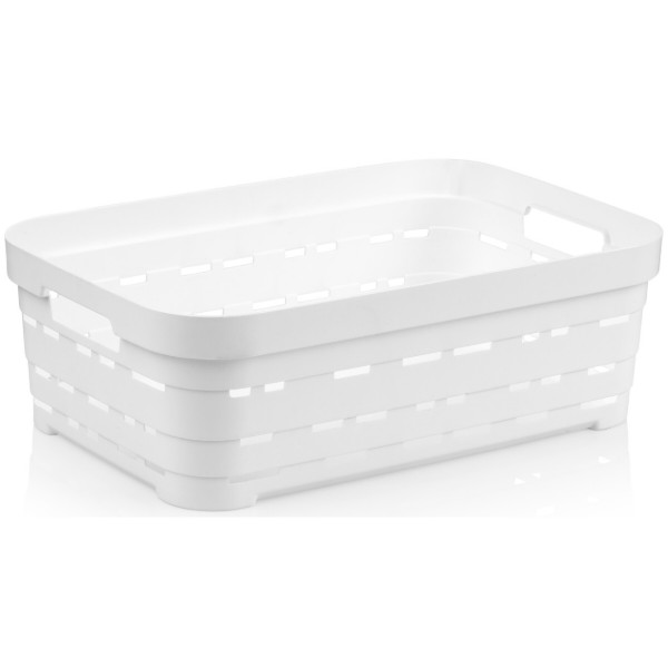 Фото - Корзина для хранения Idea Home Pyramid White б/кр. 36x24x12 см (00615 White)