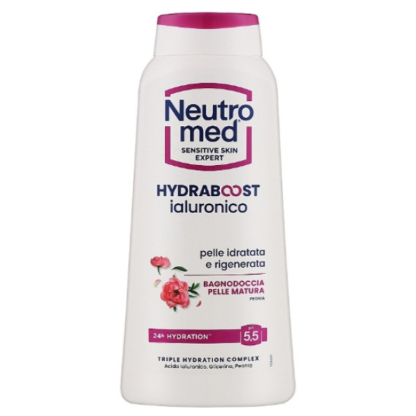 Фото - Гель для душу Neutromed Hydraboost омолоджуючий Півонія 600 мл (NHSGRP600)