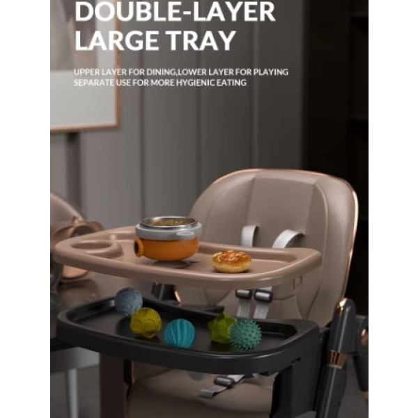 Фото - Стільчик для годування трансформер Kidilo 8155 Pink