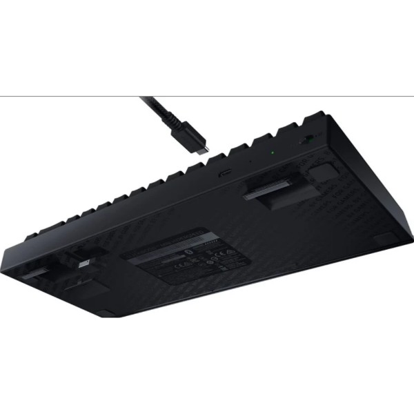 Фото - Клавіатура бездротова ігрова Razer BlackWidow V3 Mini Hyperspeed Green Switch RU (RZ03-03891600-R3R1)