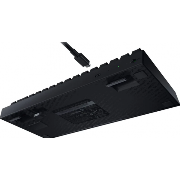 Фото - Клавіатура бездротова ігрова Razer BlackWidow V3 Mini Hyperspeed Green Switch RU (RZ03-03891600-R3R1)