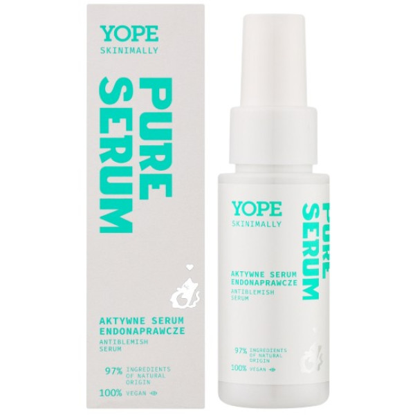 Фото - Крем для обличчя Yope SKINIMALLY PURE SERUM Antiblemish Serum 40 мл (5903760207960)