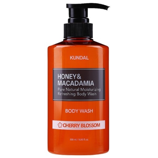 Фото - Гель для душа Kundal Honey&Macadamia Cherry Blossom 500мл (8809568740203)