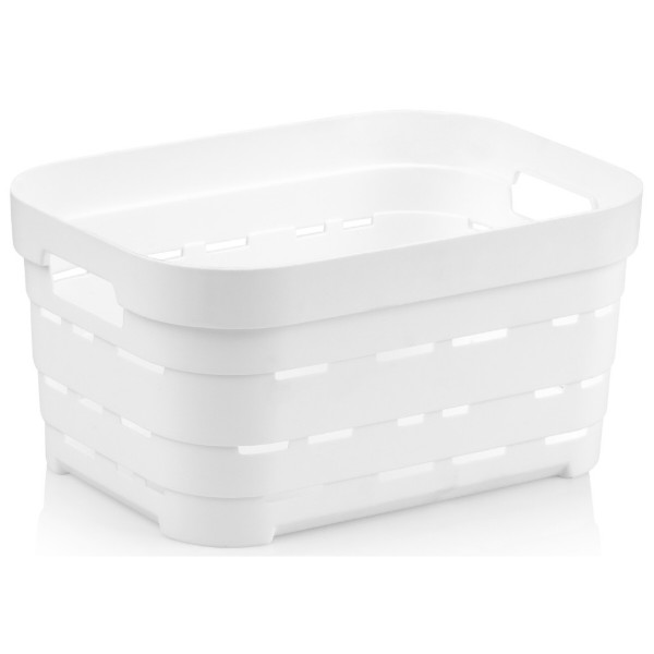 Фото - Корзина для хранения Idea Home Pyramid White б/кр. 24x17,5x12 см (00611 White)