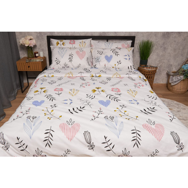 Фото - Комплект постільної білизни Moon&Star Бязь Gold Люкс «Painting» 160х220х2 нав. 4х50х70  (MS-820005773)