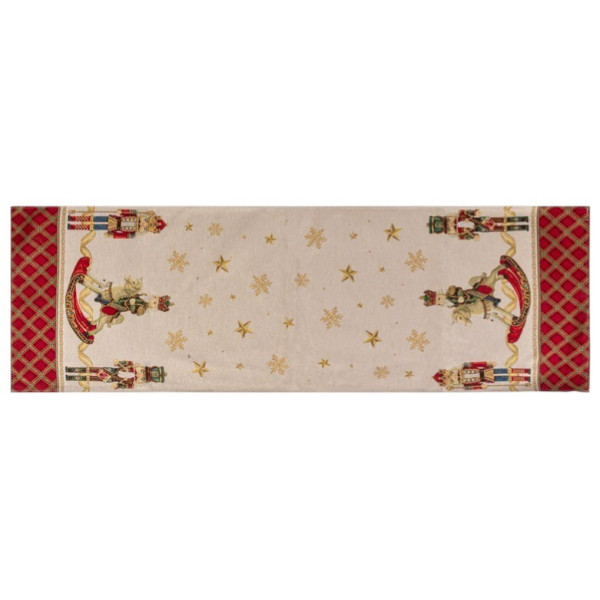 Фото - Скатерть раннер Lefard Щелкунчик 45х140 см (732-375)