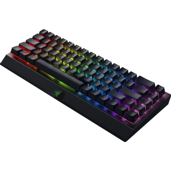 Фото - Клавіатура бездротова ігрова Razer BlackWidow V3 Mini Hyperspeed Green Switch RU (RZ03-03891600-R3R1)