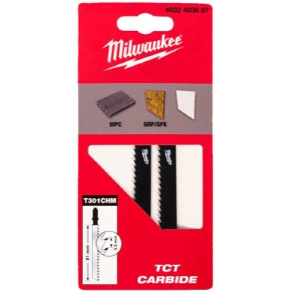Фото - Полотно Milwaukee T301CHM 91х3,3 мм 2 шт. (4932493687)