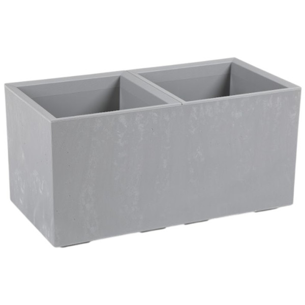 Фото - Вазон Lamela KARO 40х78х40 см сірий (9709366)