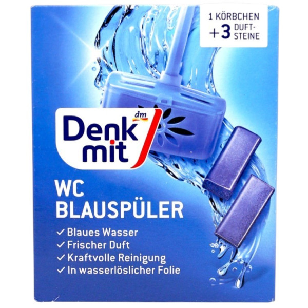 Фото - Туалетный блок Denkmit Blue 3 шт. (DWCBB3)