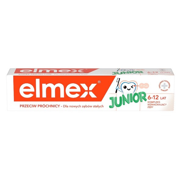 Фото - Зубна паста Elmex 75 мл Юніор (4007965560606)
