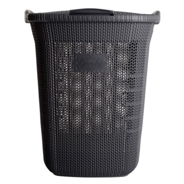 Фото - Кошик для білизни VIOLET HOUSE 0261 Віолетта ANTRASIT з/к 65 л