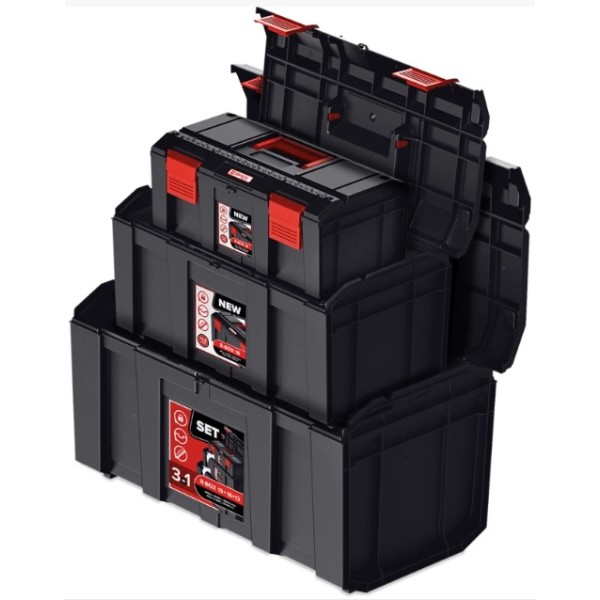 Фото - Ящик для інструментів Qbrick System REGULAR R-BOX SET: 19+16+13 495x294x280мм (Z253938PG003)