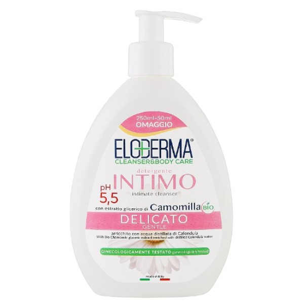 Фото - Мило для інтимної гігієни Eloderma Delicate 300 мл (ECSICD300)