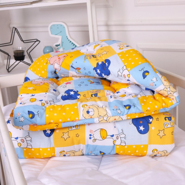 Фото - Ковдра дитяча зима MirSon антиалергенна Kids Time 20-0038 Cute animals 110х140 см EcoSilk (2200009663949)