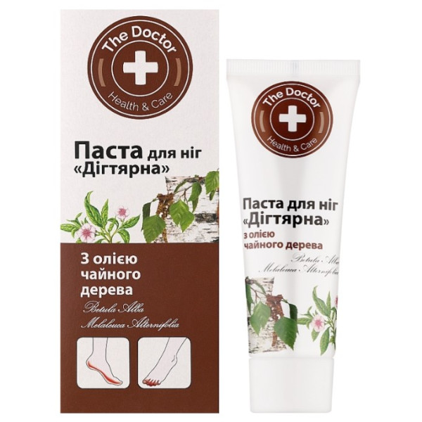 Фото - Крем для ніг The Doctor Health&Care 75 мл дігтярна (4823015926426)