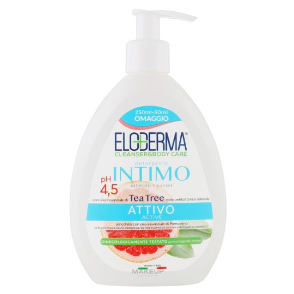 Фото - Мило для інтимної гігієни Eloderma Active 300 мл (ECSICA300)