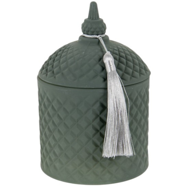 Фото - Свічка скло Lefard Парфумована Bergamot Pomelo 9,5х9,5х15 см (818-010)