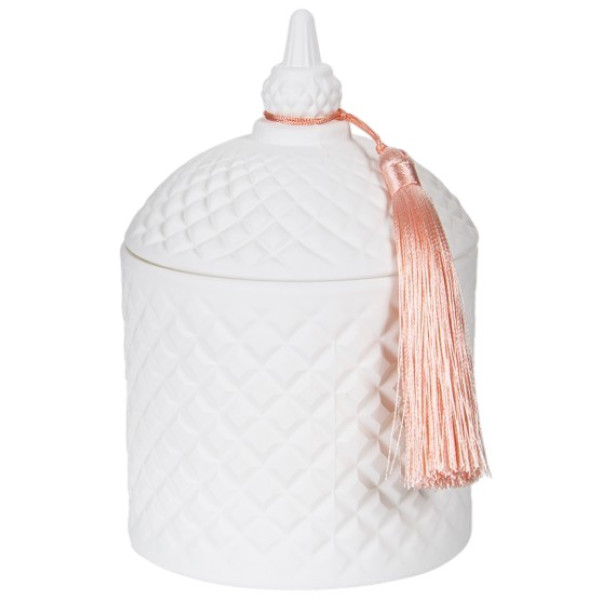 Фото - Свічка скло Lefard Парфумована Mint Orchid 9,5х9,5х15 см (818-011)