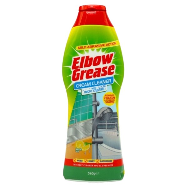 Фото - Засіб для миття у ванній кімнаті Elbow Grease Лимон 540 г (EGUCCL540)