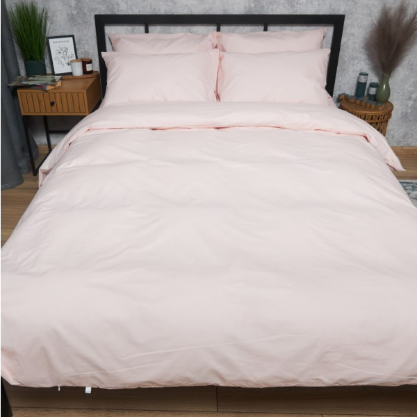 Фото - Комплект постільної білизни Moon&Star Бязь Gold Люкс Soft Rose 175х210 нав. 2х40х60 (MS-820006935)