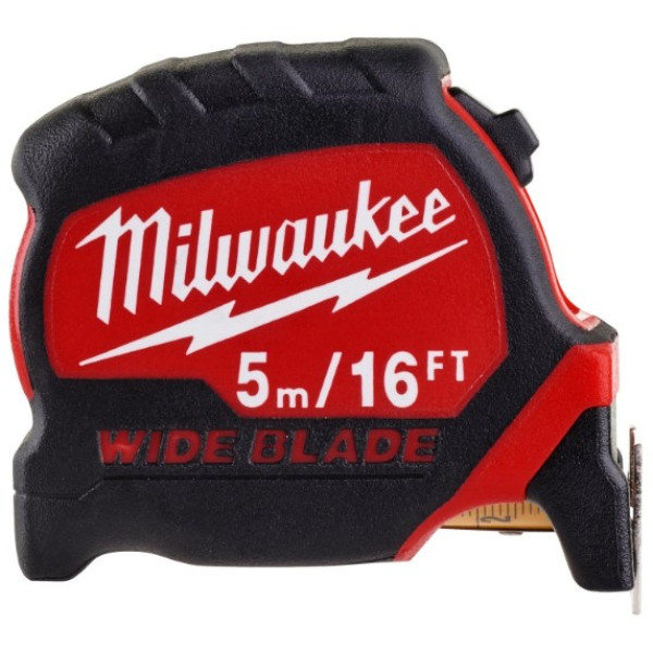Фото - Рулетка Milwaukee WIDE BLADE 5 м (4932471817)