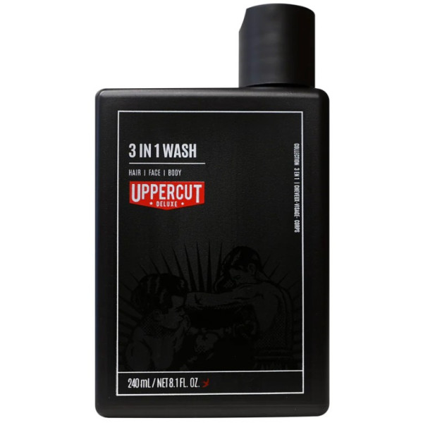 Фото - Шампунь мужской Uppercut Deluxe 3в1 Wash 240 мл (817891024844)