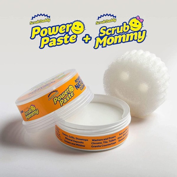 Фото - Засіб для чищення універсальний Scrub Daddy Mommy 250 г Power Paste  (5060481021852)