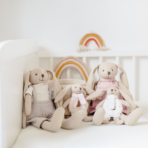 Фото - Брязкальце Canpol babies Кролик - рожева (80/201_pin)