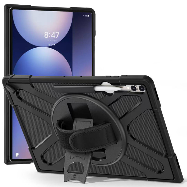 Фото - Чохол для планшета BeCover Heavy Duty Case for Samsung Galaxy Tab S8 Ultra/S9 Ultra/S10 Ultra (X900/X906/X910/X916/X920/X926) 14.6" Black (713664)