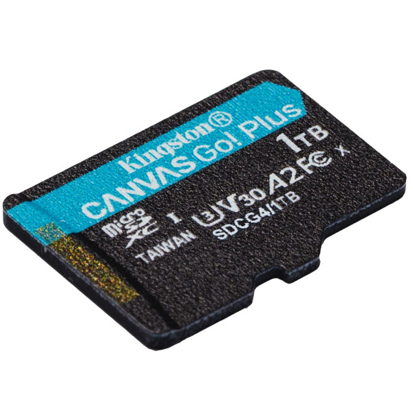 Фото - Карта пам'яті Kingston MicroSDXC 1TB Canvas Go! Plus G4 Class 10 UHS-I U3 V30 A2 (SDCG4/1TBSP)