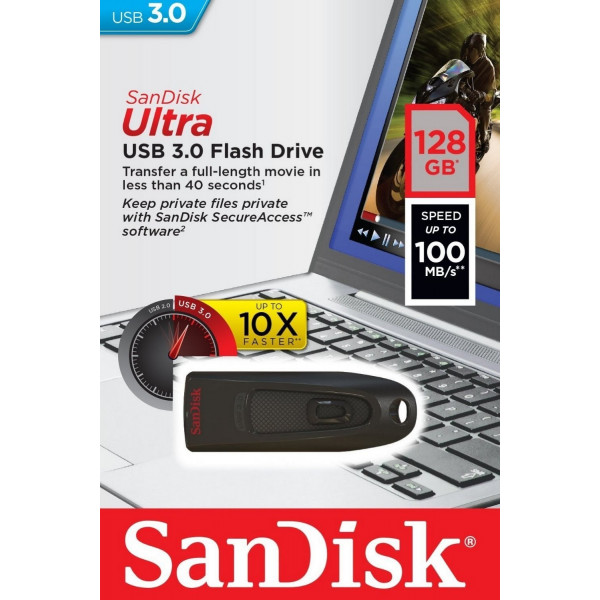 Фото - Флеш USB SanDisk Ultra 128GB (SDCZ48-128G-U46)