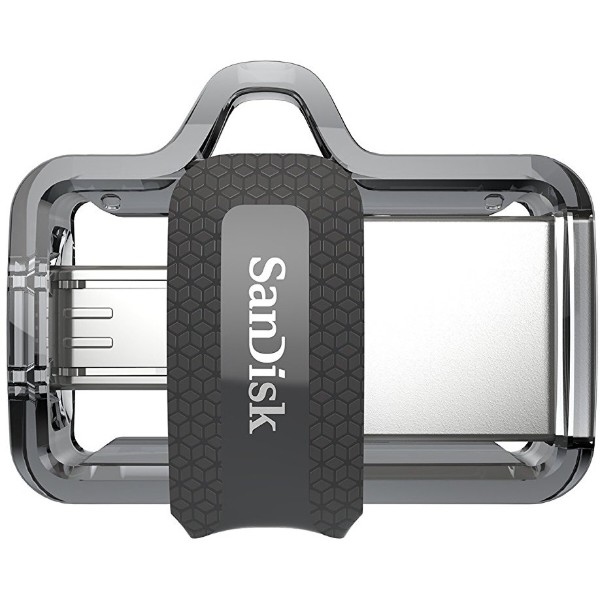 Фото - Флеш USB SanDisk Ultra Dual Drive 64GB USB 3.0 OTG Black (SDDD3-064G-G46)