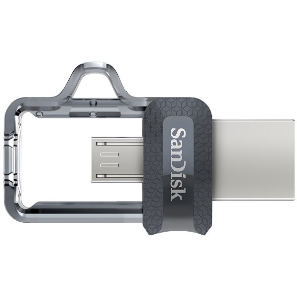 Фото - Флеш USB SanDisk Ultra Dual Drive 64GB USB 3.0 OTG Black (SDDD3-064G-G46)